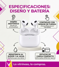 🎧 AirPods (3.ª Generación) - Audio Espacial y Conexión Mágica