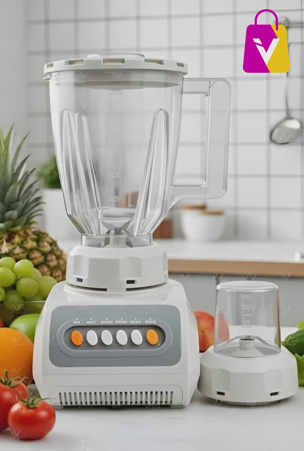 🥤 ¡Licúa y Muele Todo! Power Blend Pro: La Estación 2-en-1 que tu Cocina Necesita 💥